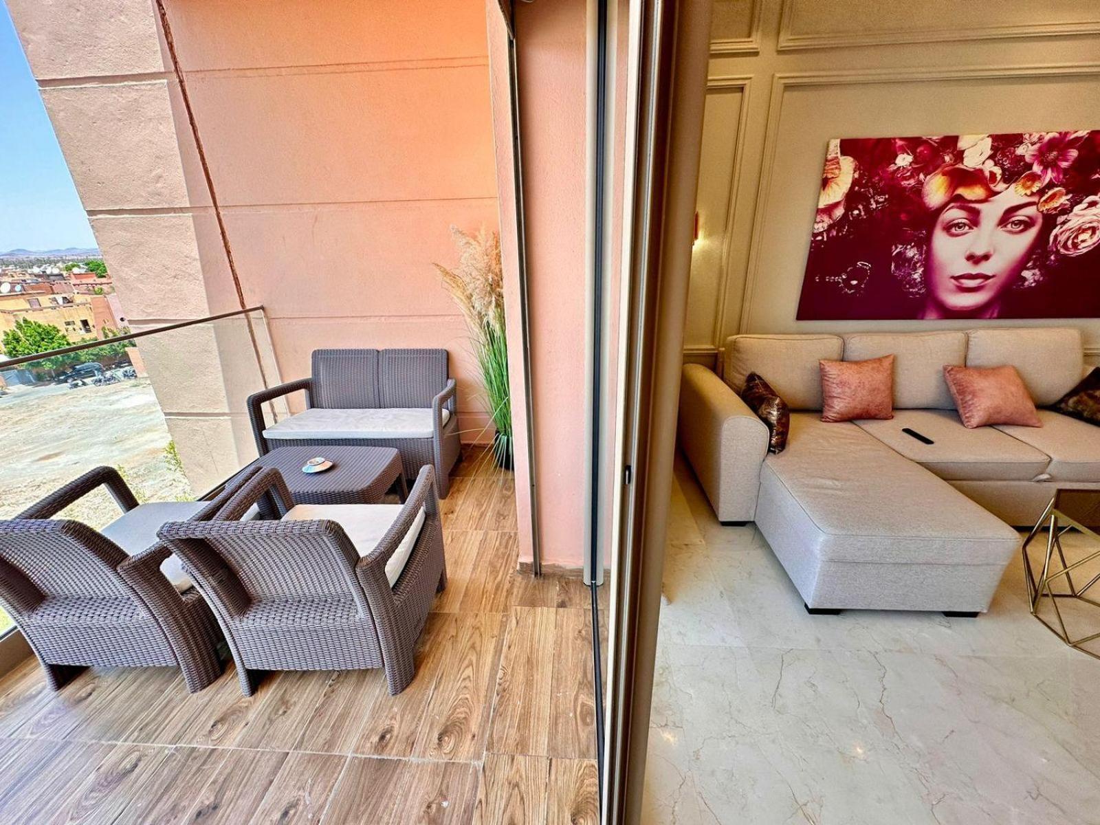 Appartement Luxueux Avec Piscine 10 Minutes Du Centre Ville Μαρακές Εξωτερικό φωτογραφία