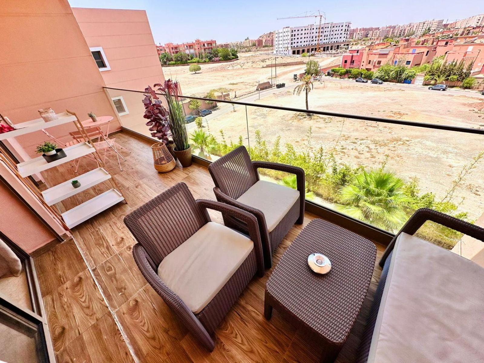 Appartement Luxueux Avec Piscine 10 Minutes Du Centre Ville Μαρακές Εξωτερικό φωτογραφία
